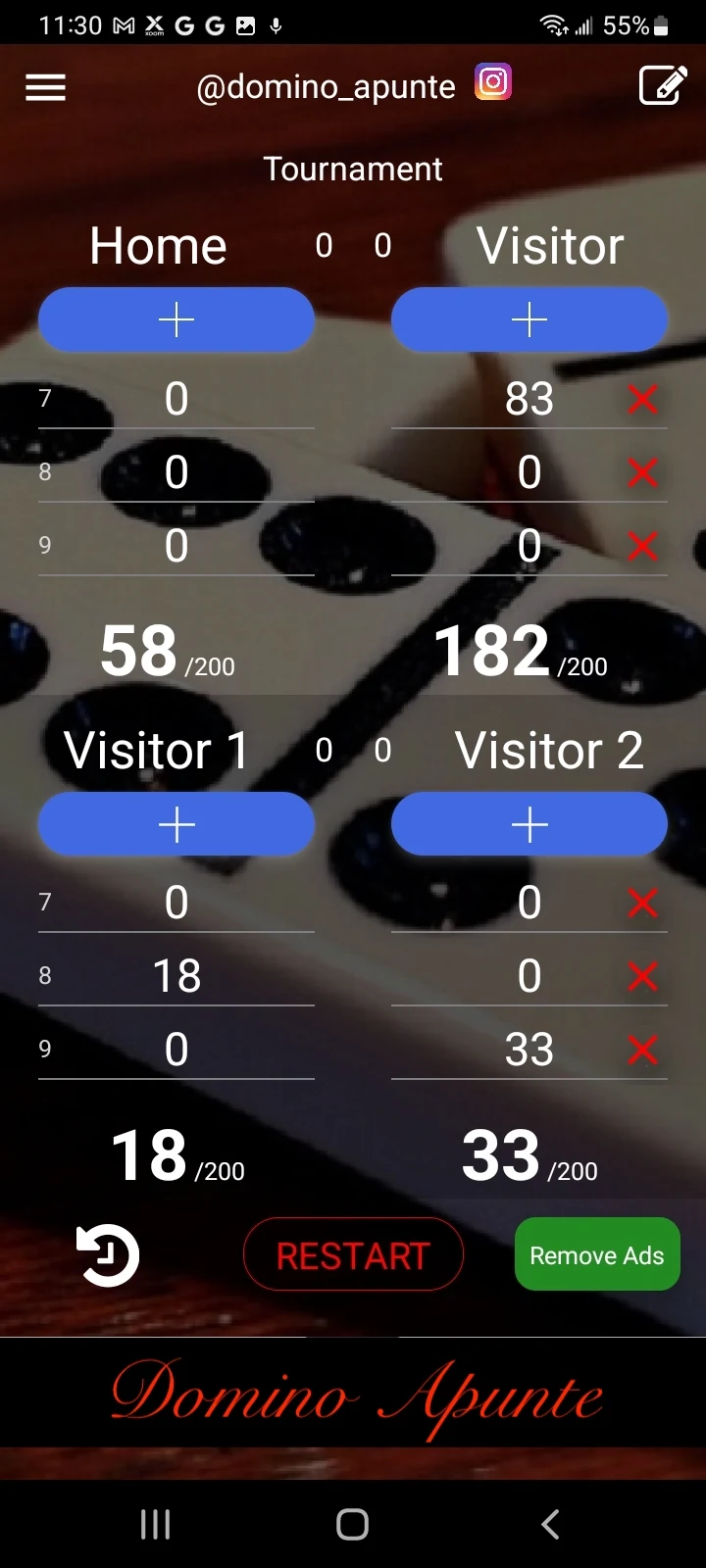 Domino Apunte screenshot