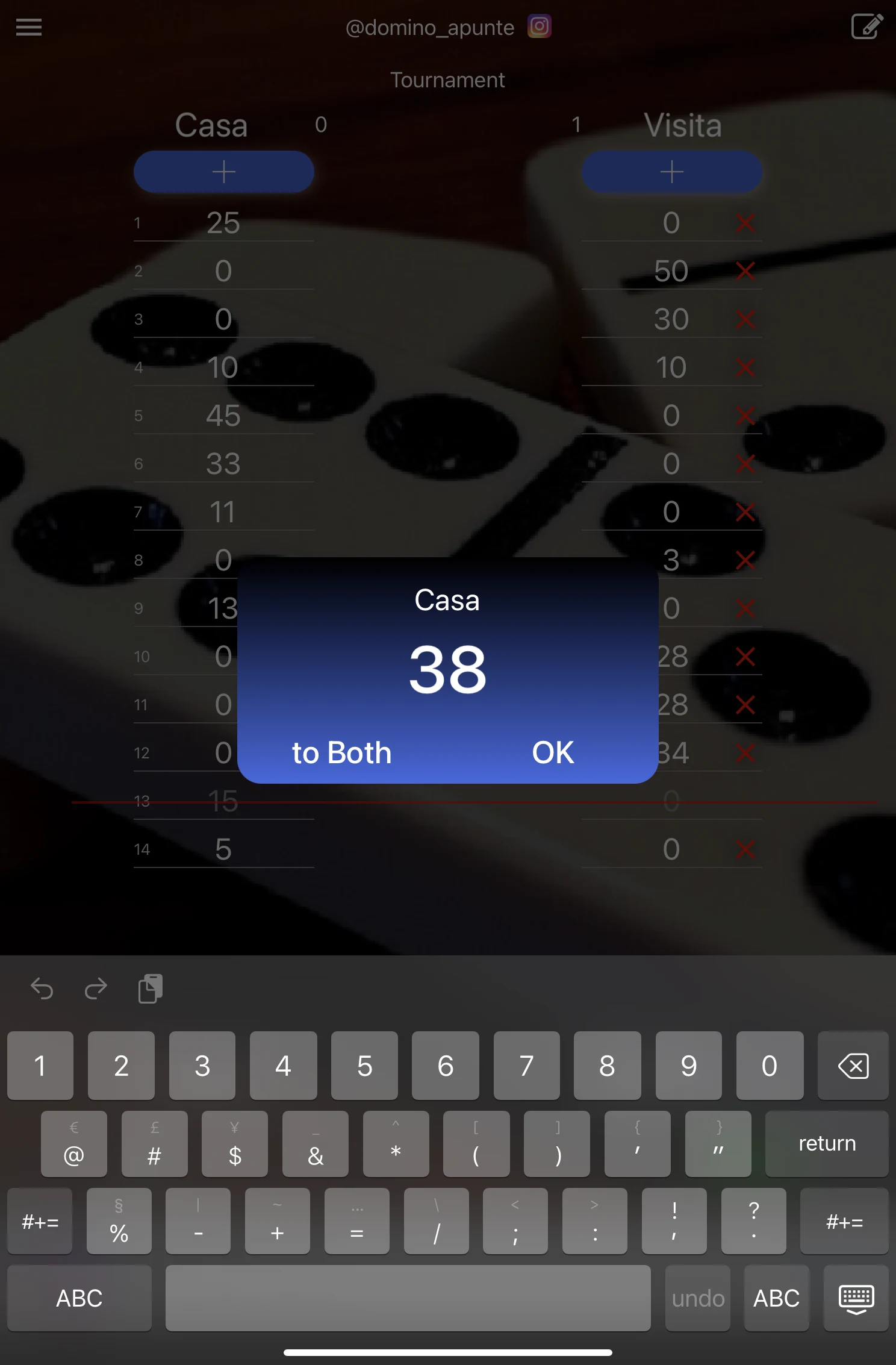 Domino Apunte screenshot
