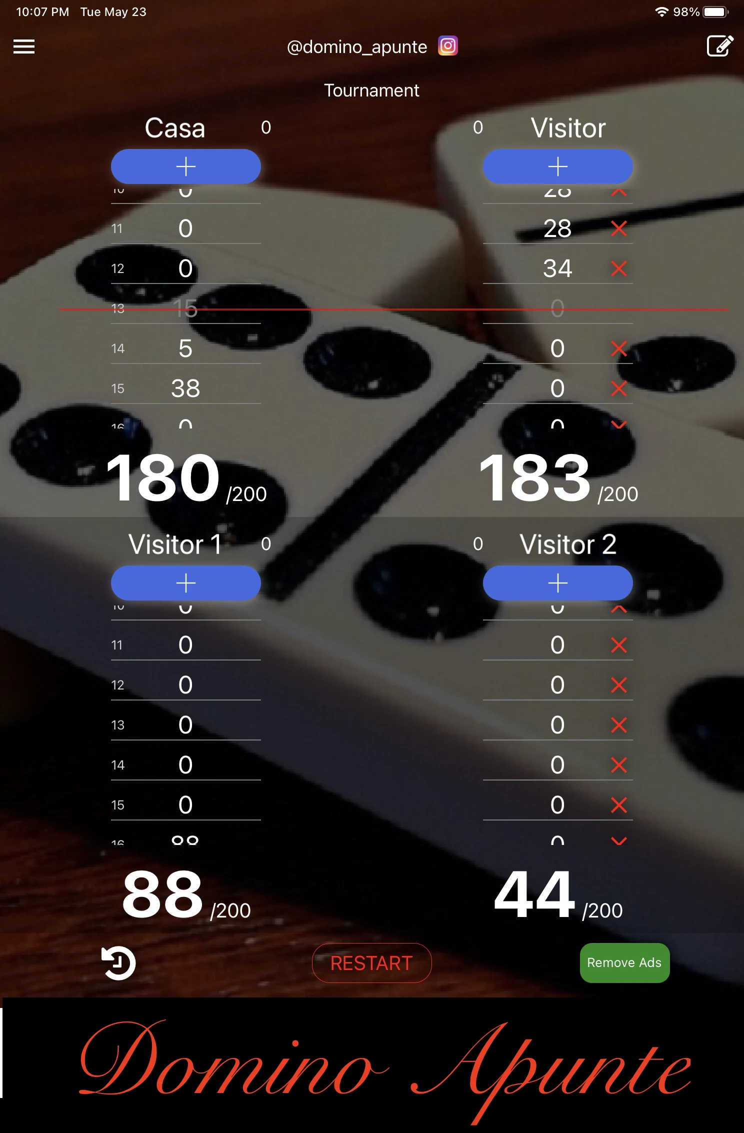 Domino Apunte screenshot